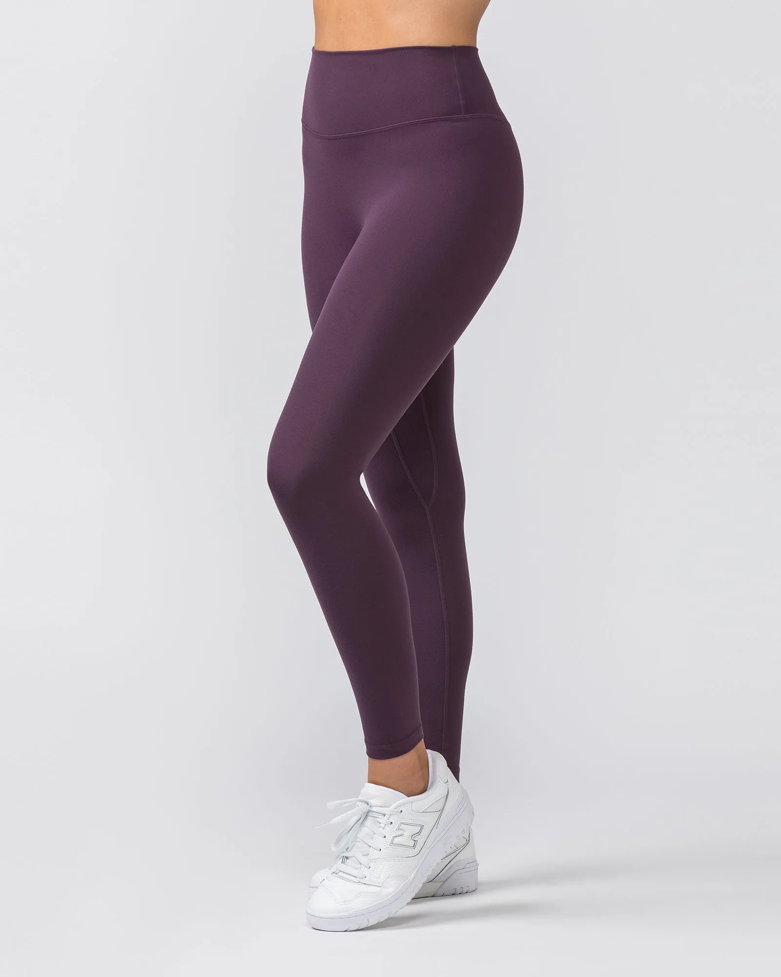 Zero Rise Everyday Ankle Length Leggings - Midnight Plum sold by Muscle Nation