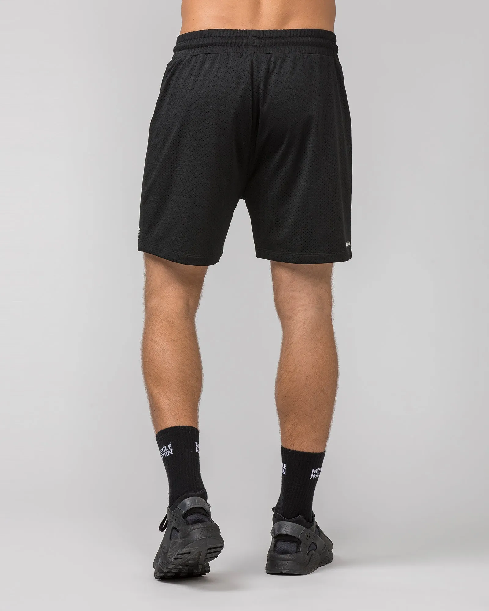 Lay Up 5" Shorts - Black sold by Muscle Nation product image thumbnail 5