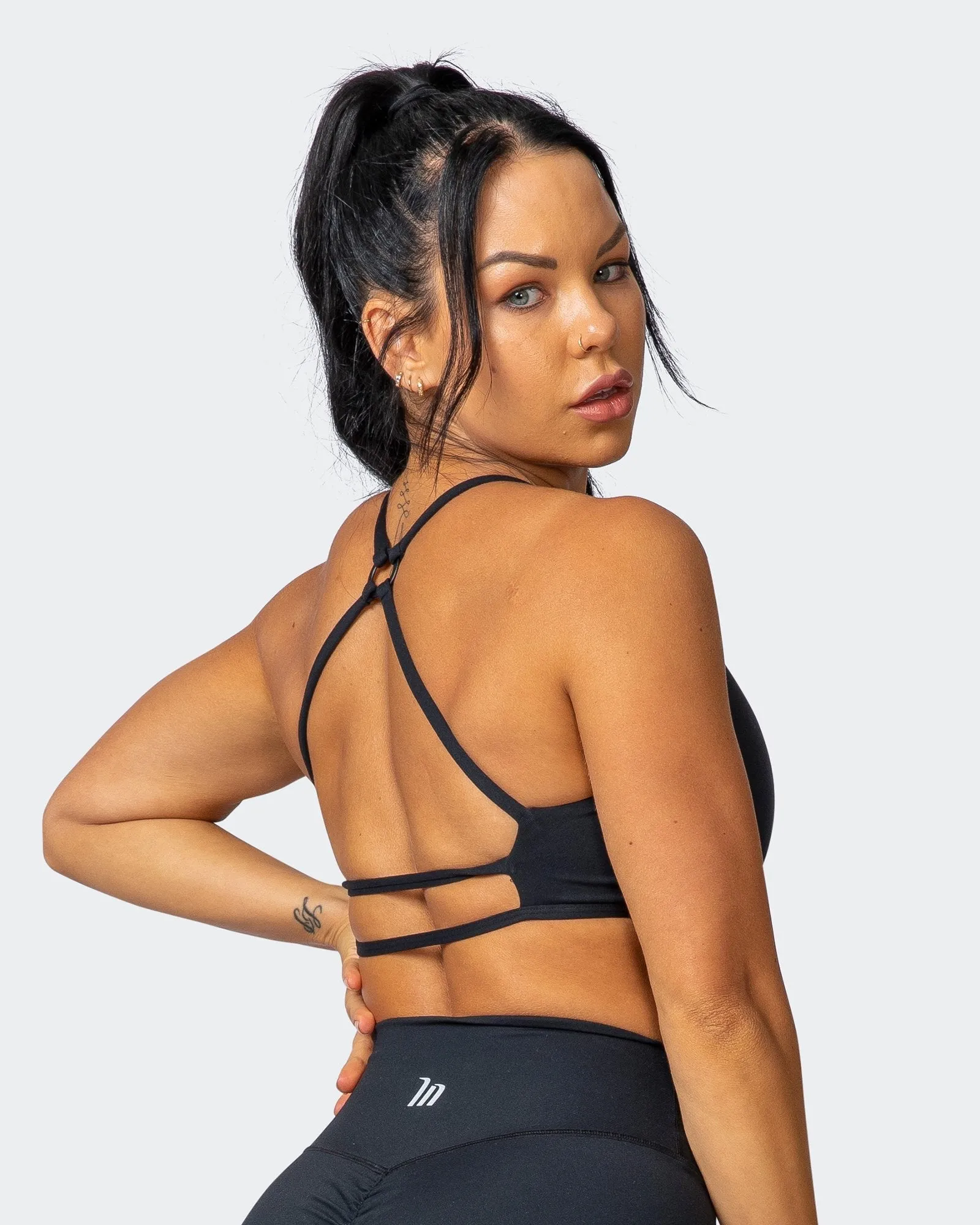 Wanderlust Bralette - Black sold by Muscle Nation