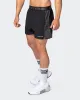 Reflective Training Shorts - Black sold by Muscle Nation