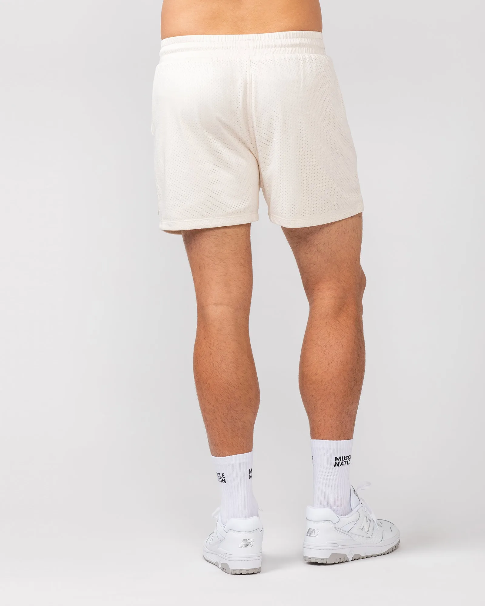 Lay Up 3.5" Shorts - Travertine sold by Muscle Nation product image thumbnail 5