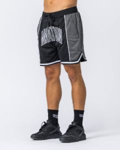 Fadeaway 5" Basketball Shorts - Black sold by Muscle Nation