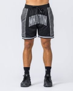 Fadeaway 5" Basketball Shorts - Black sold by Muscle Nation
