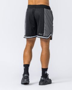 Fadeaway 5" Basketball Shorts - Black sold by Muscle Nation