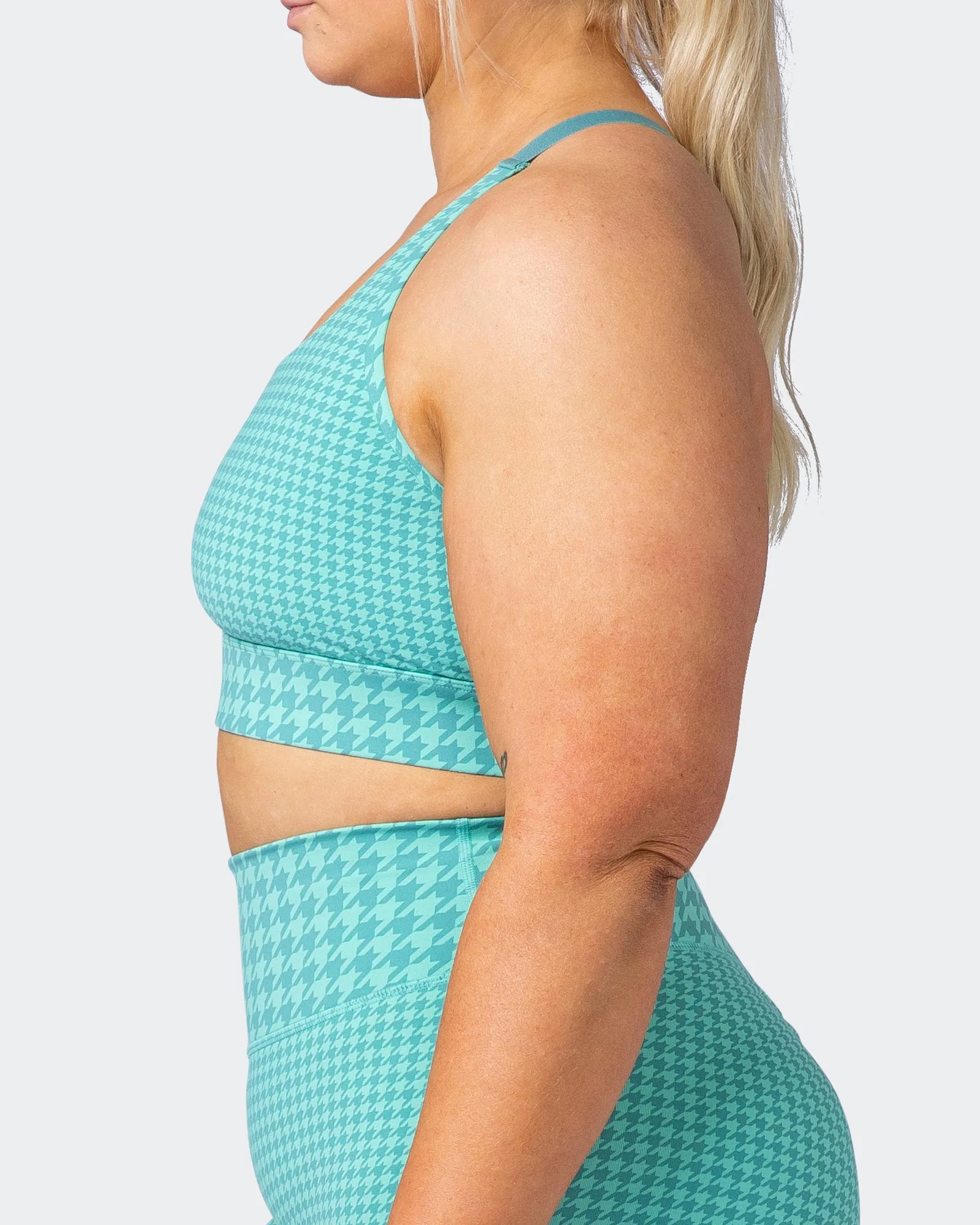 Condition Bra - Cascade Houndstooth Print sold by Muscle Nation product image thumbnail 5