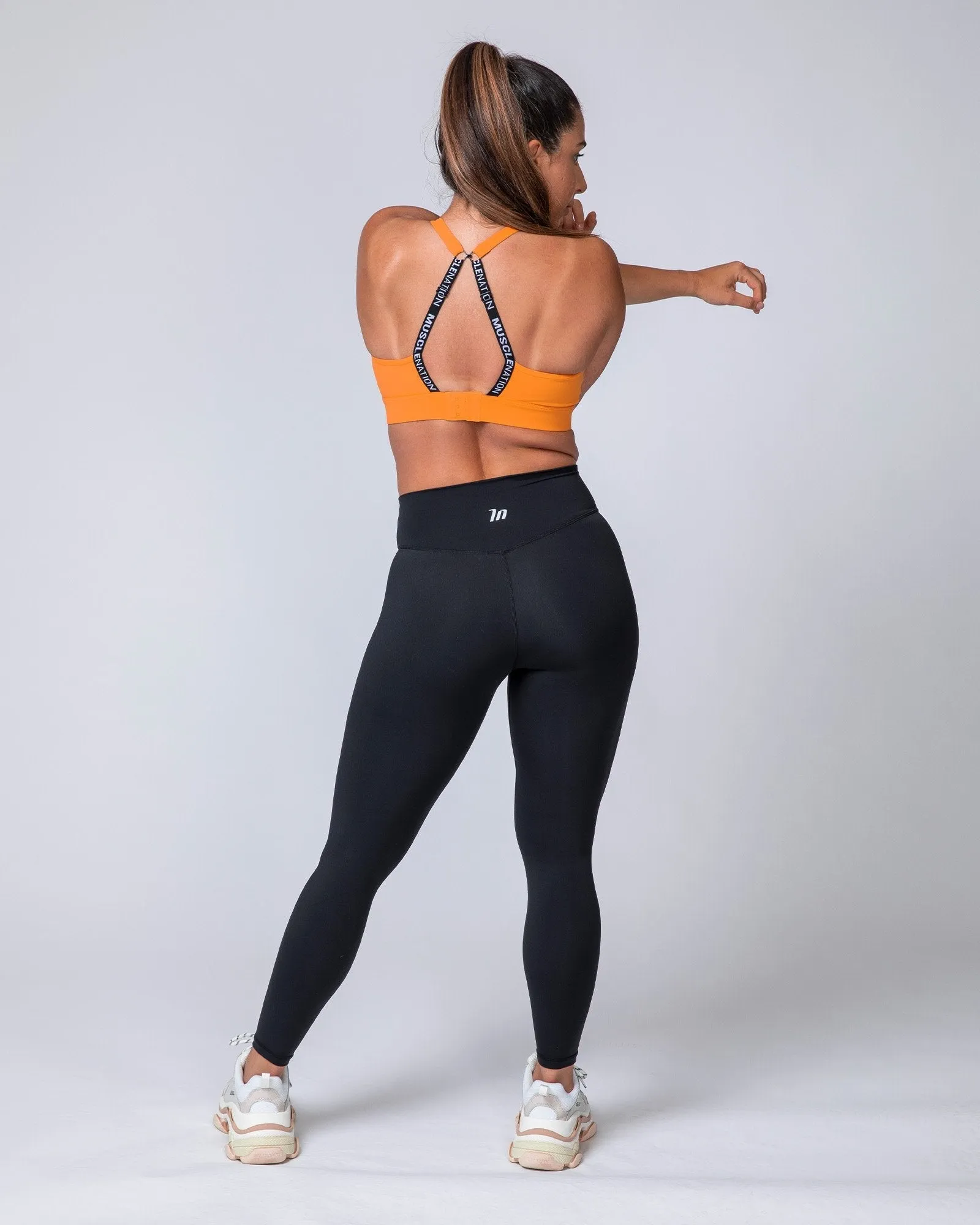 HIIT Bra - Tangerine sold by Muscle Nation product image thumbnail 2