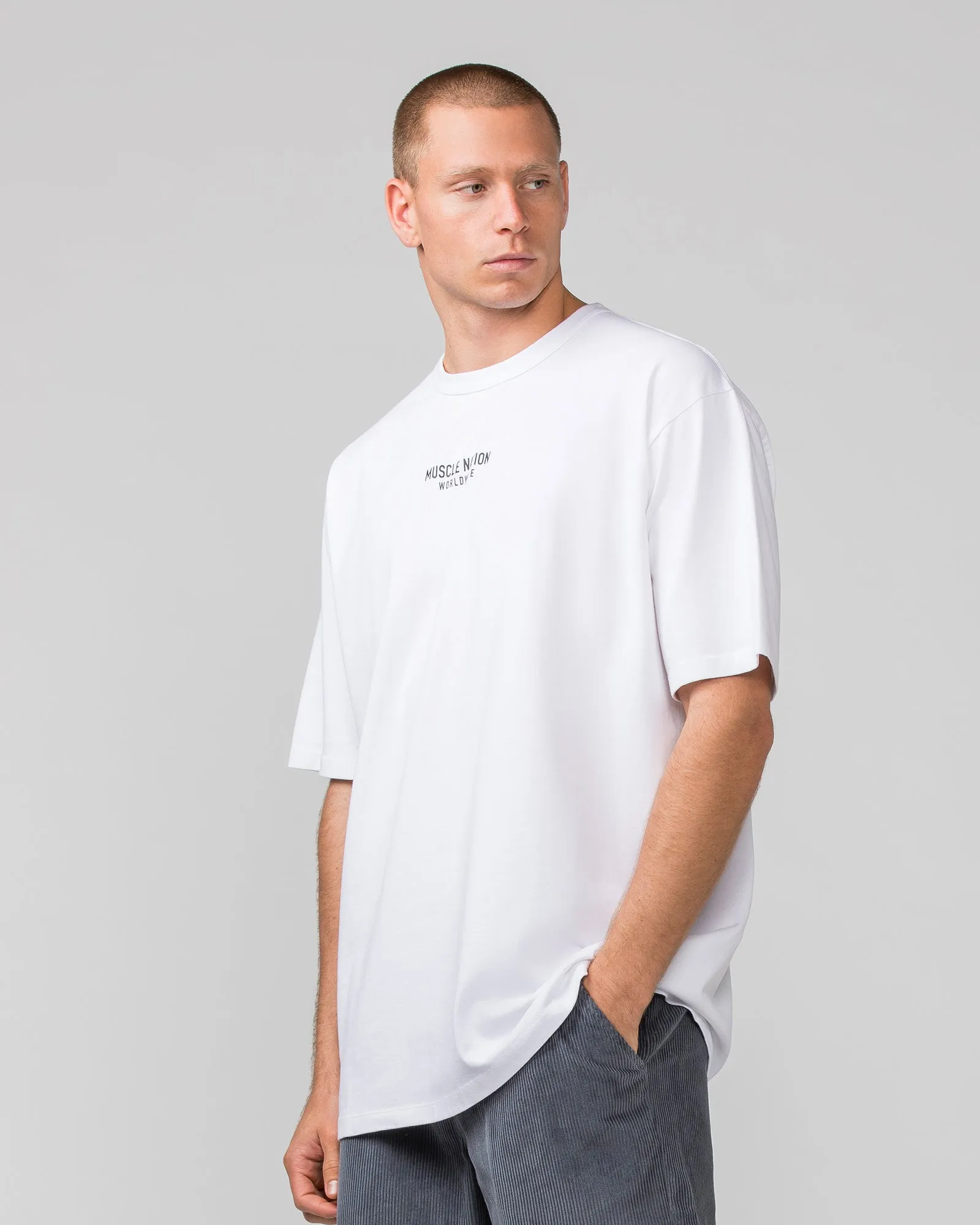 MNation Worldwide Pump Cover - White sold by Muscle Nation product image thumbnail 3