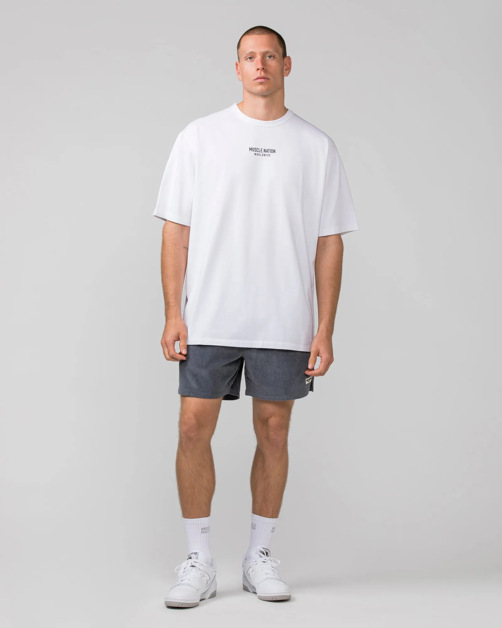 MNation Worldwide Pump Cover - White sold by Muscle Nation product image thumbnail 5