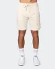 Mens 8" Basketball Shorts - Cream sold by Muscle Nation
