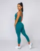 Signature Scrunch 7/8 Leggings - Teal sold by Muscle Nation