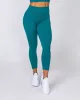 Signature Scrunch 7/8 Leggings - Teal sold by Muscle Nation