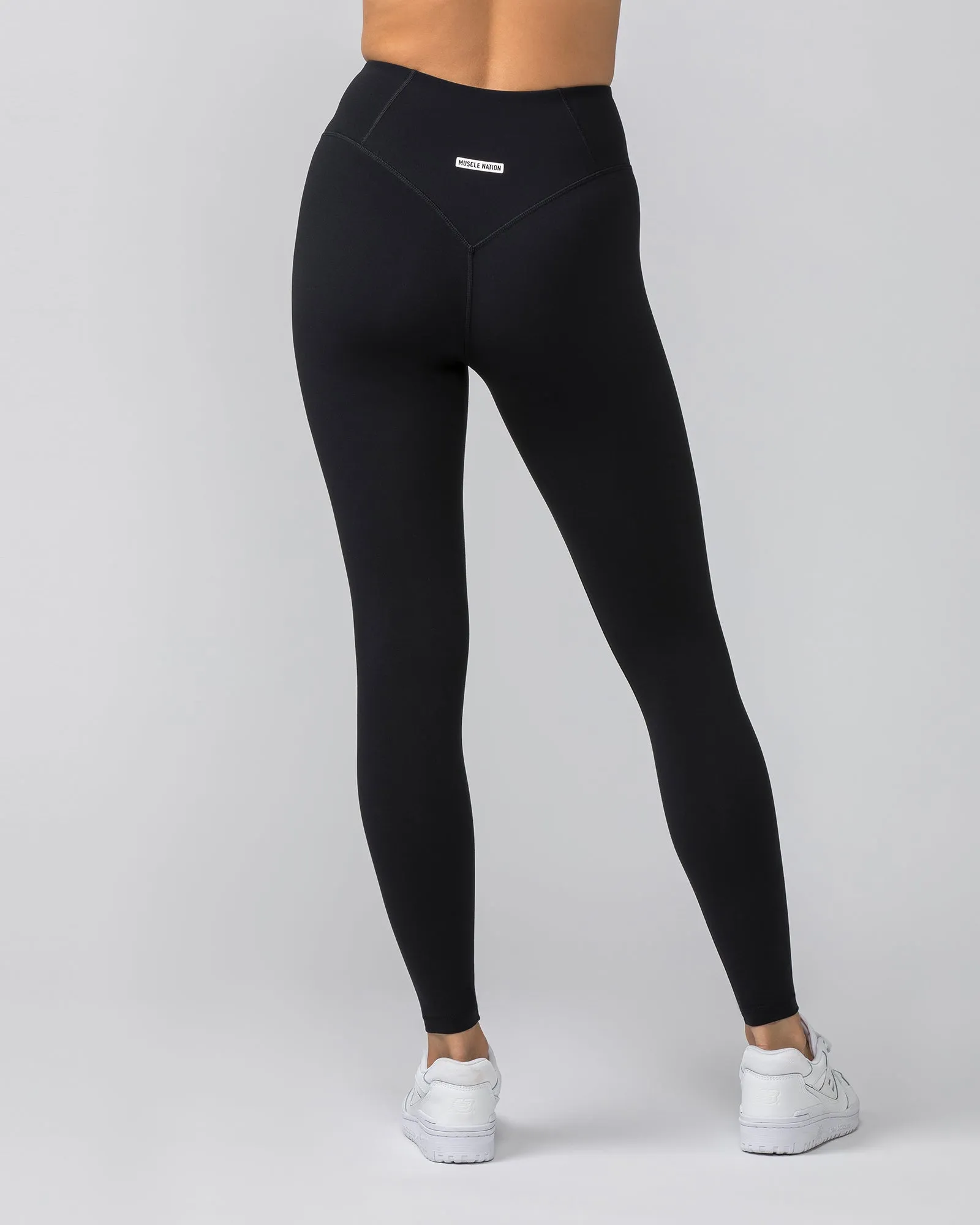 Contour Aura Full Length Leggings - Black sold by Muscle Nation product image thumbnail 2