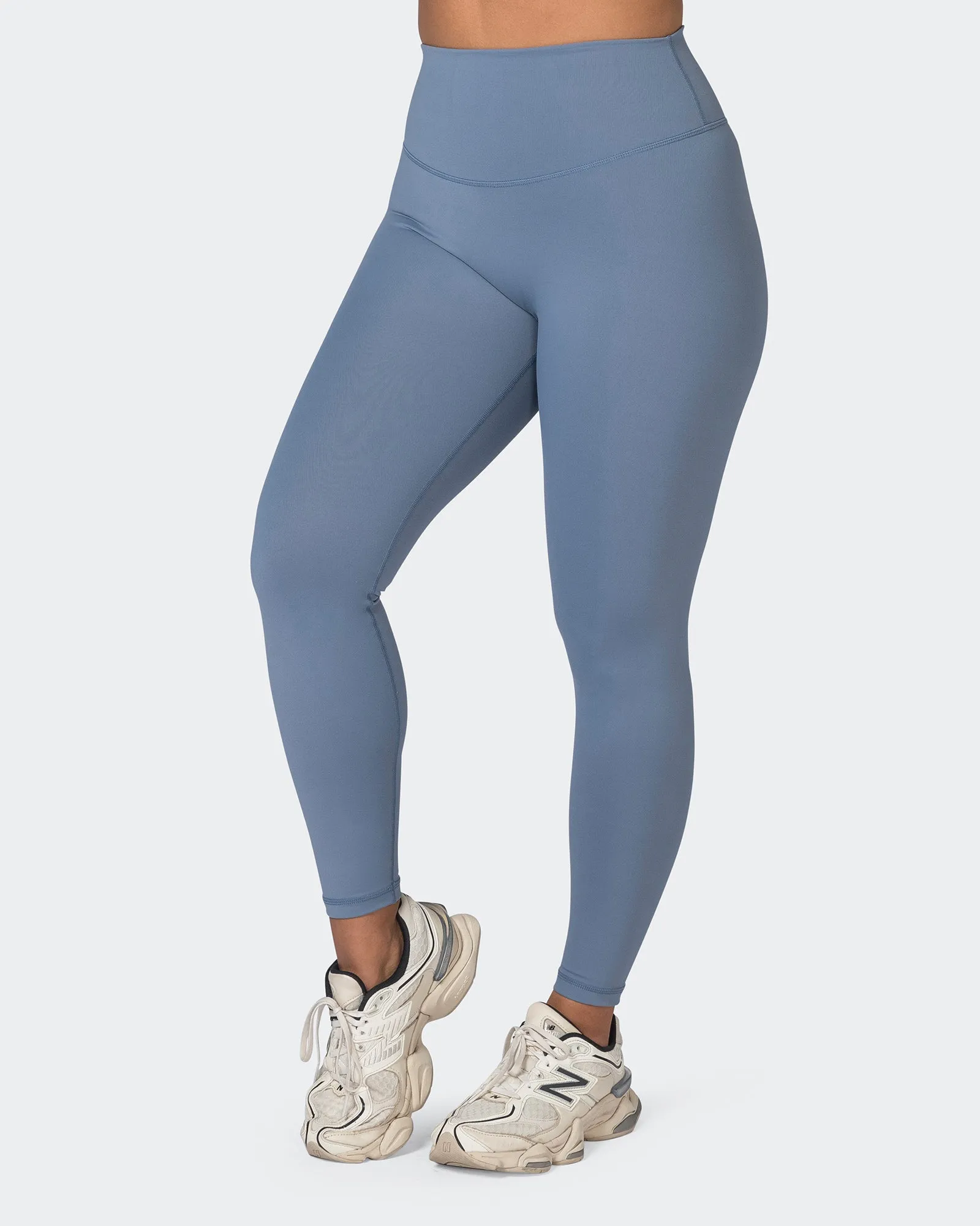 Ultra Signature Ankle Length Leggings - Stone Blue sold by Muscle Nation product image thumbnail 3