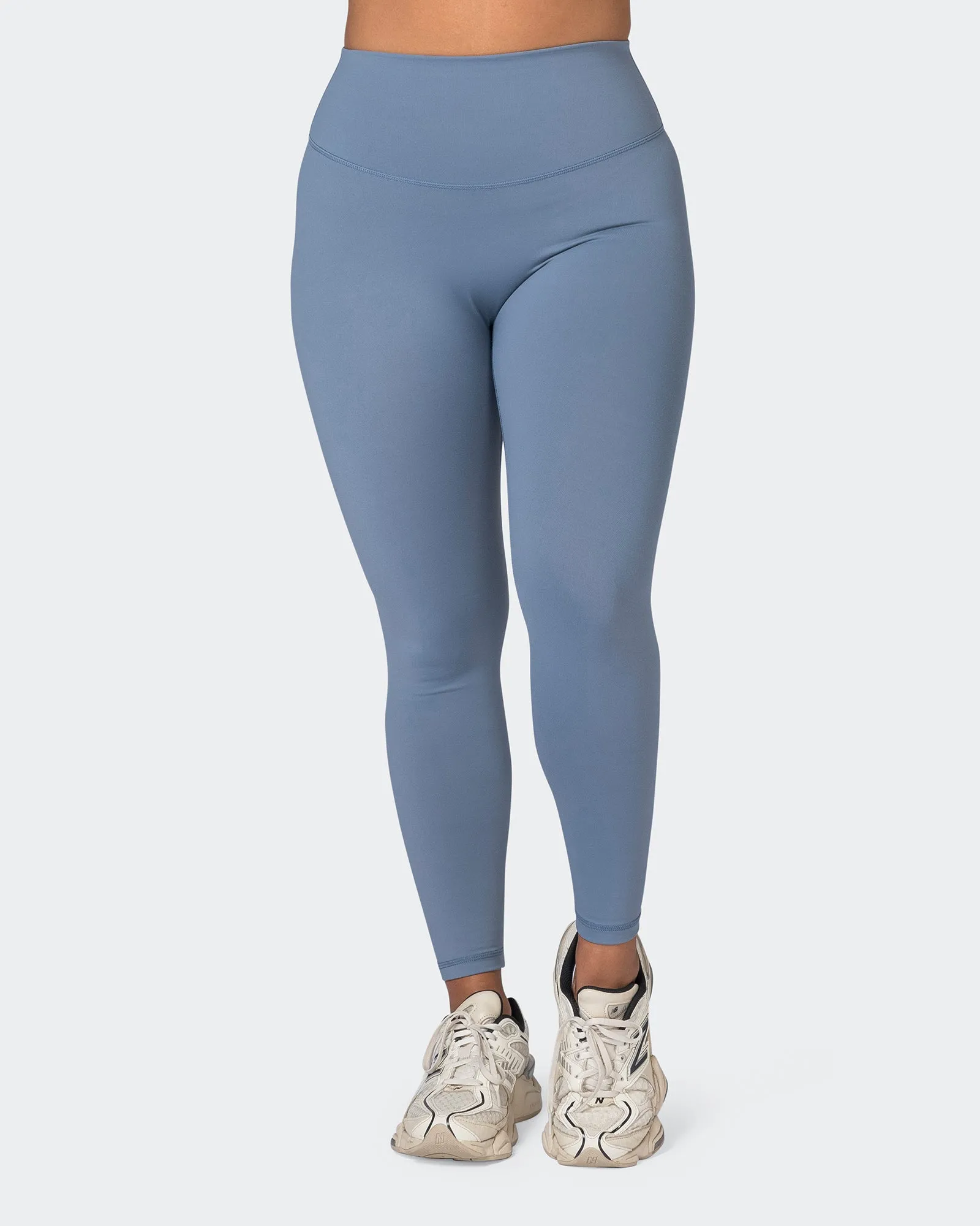 Ultra Signature Ankle Length Leggings - Stone Blue sold by Muscle Nation product image thumbnail 2