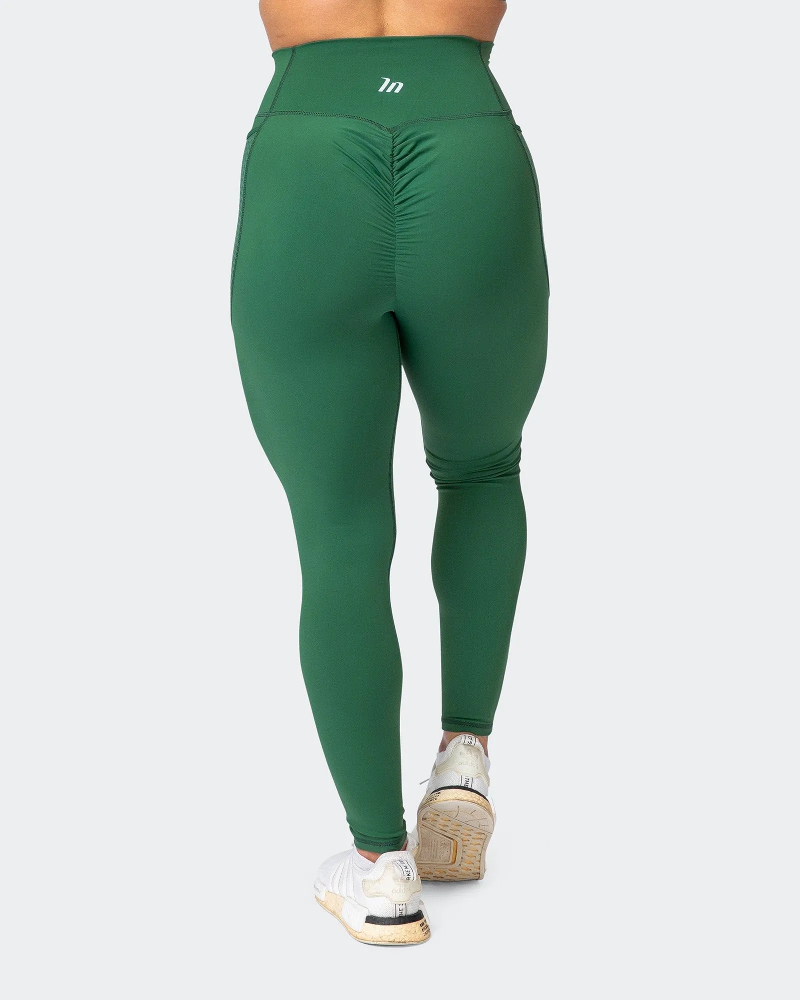 AMRAP Ankle Length Leggings - Fir Green sold by Muscle Nation product image thumbnail 5