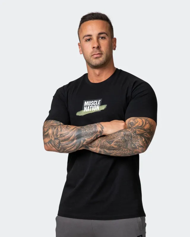 Score Tee - Black sold by Muscle Nation