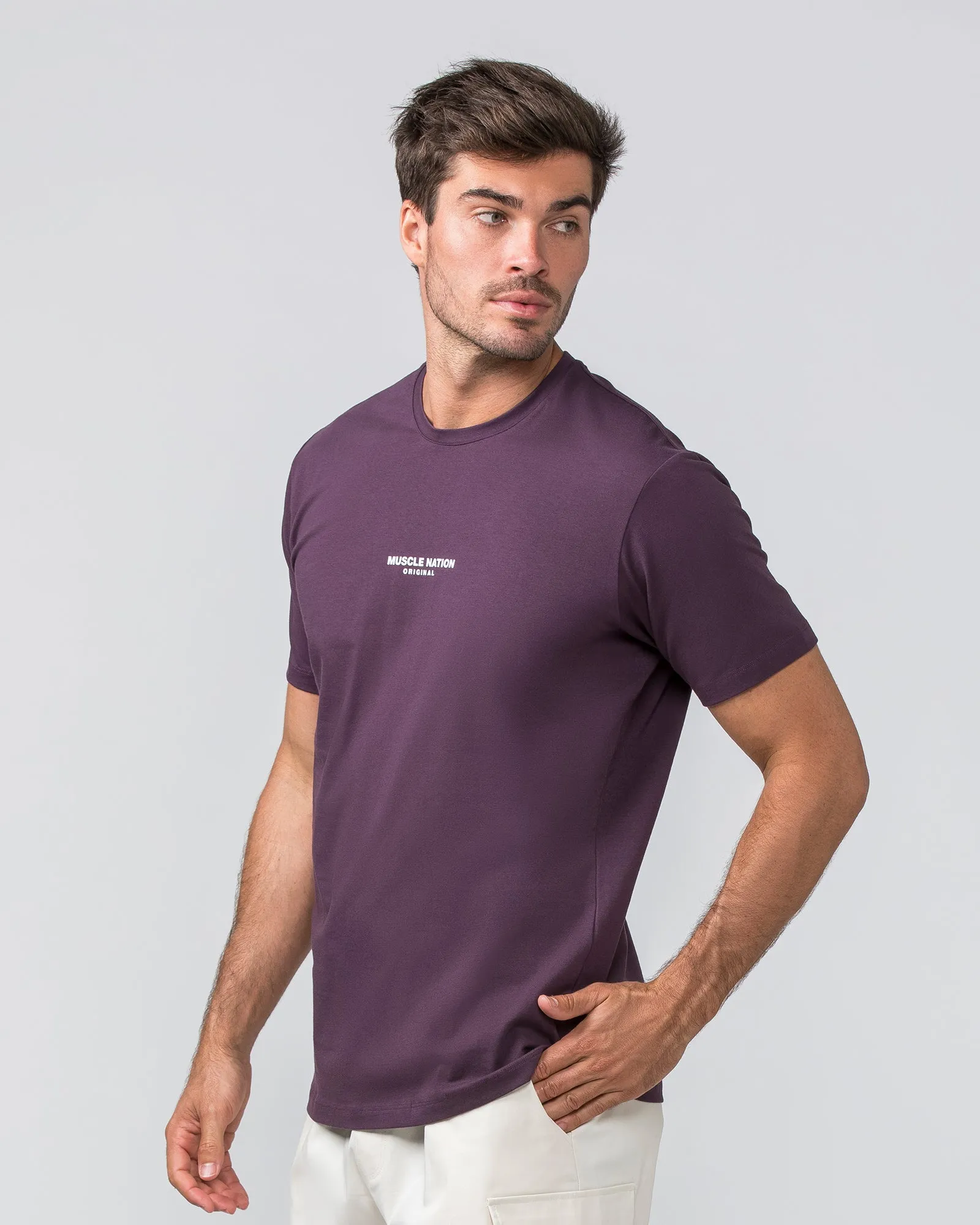 Condition Tee - Midnight Plum sold by Muscle Nation product image thumbnail 2