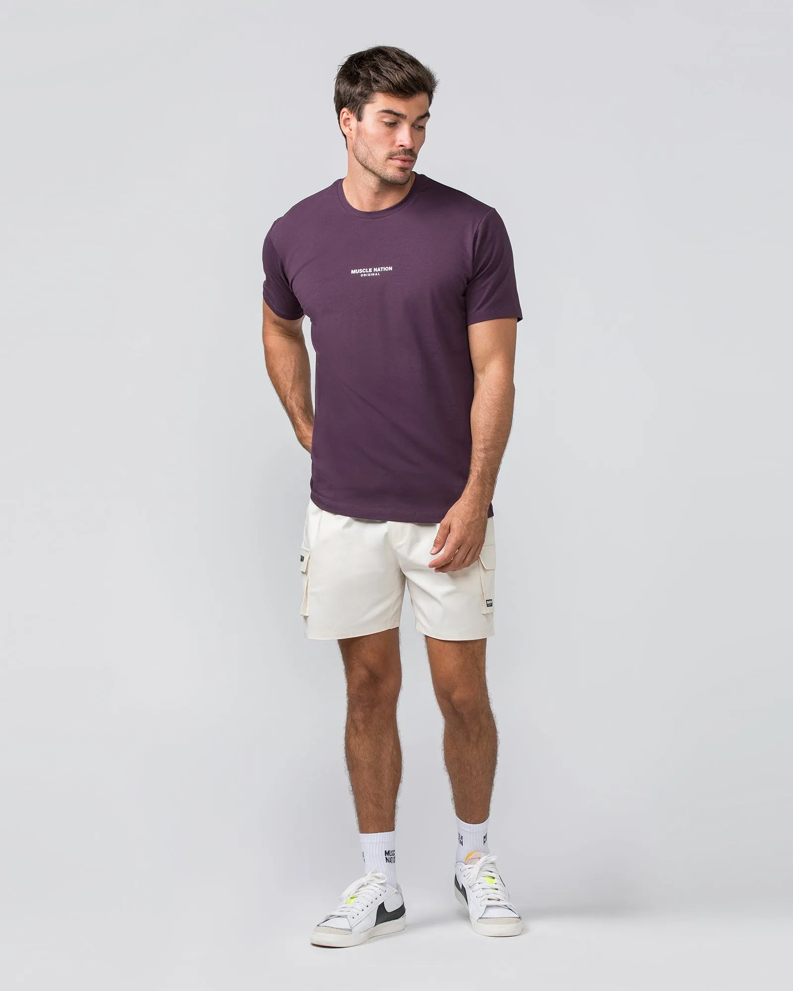 Condition Tee - Midnight Plum sold by Muscle Nation product image thumbnail 5