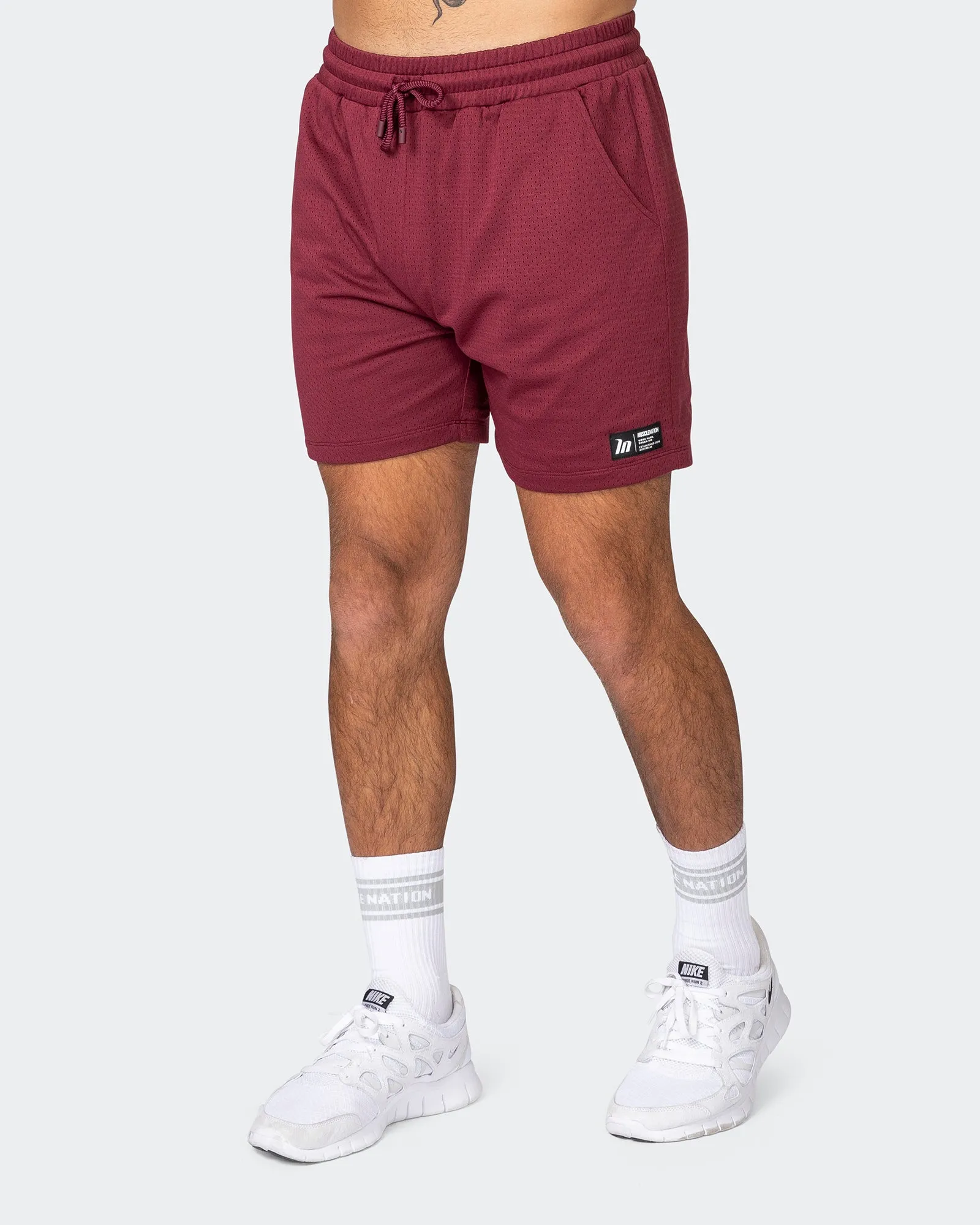 Lay Up 5" Shorts - Wine sold by Muscle Nation product image thumbnail 3