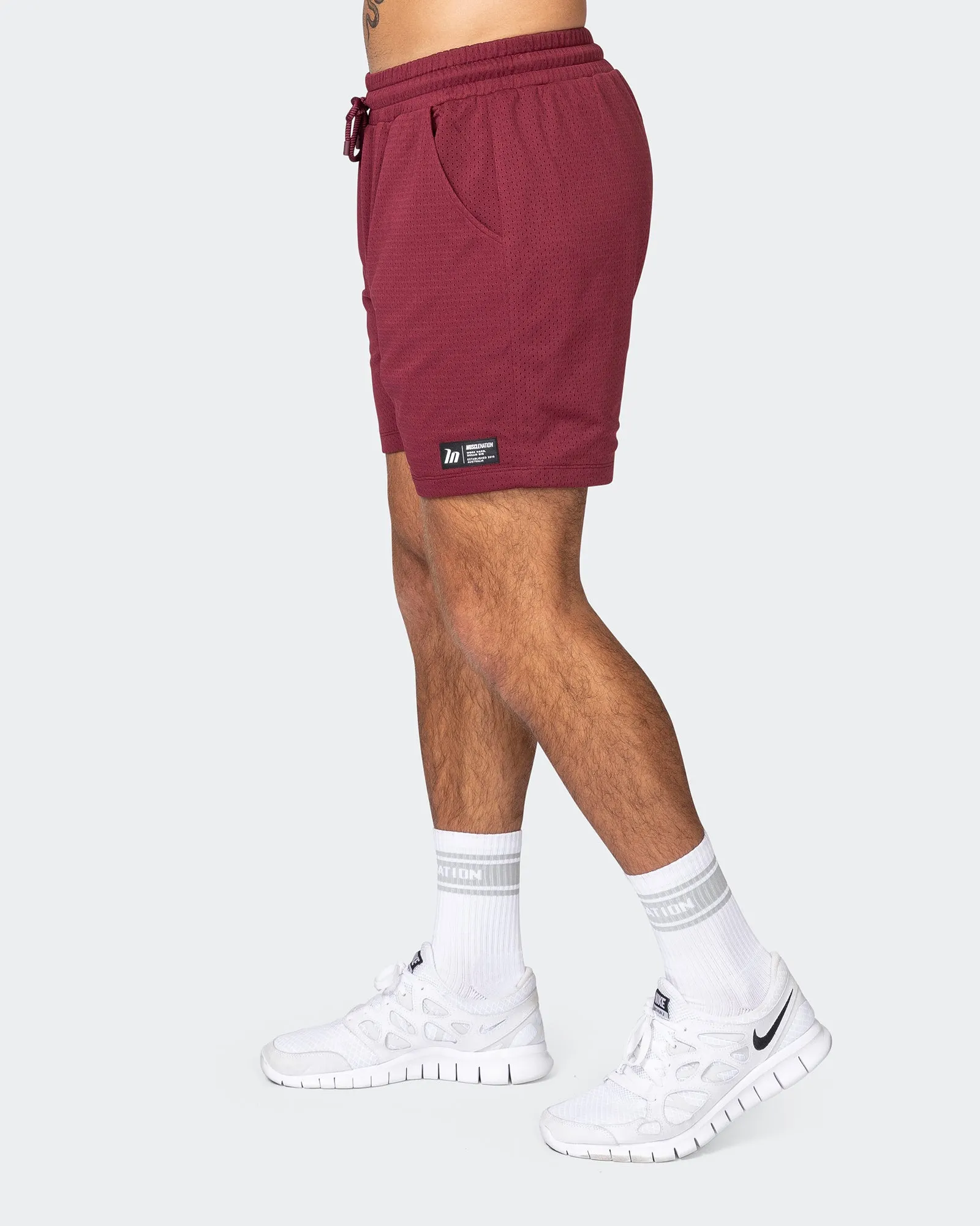 Lay Up 5" Shorts - Wine sold by Muscle Nation product image thumbnail 4