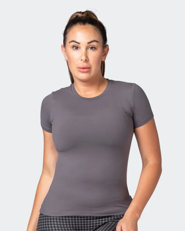MN Everyday Tee - Alloy sold by Muscle Nation