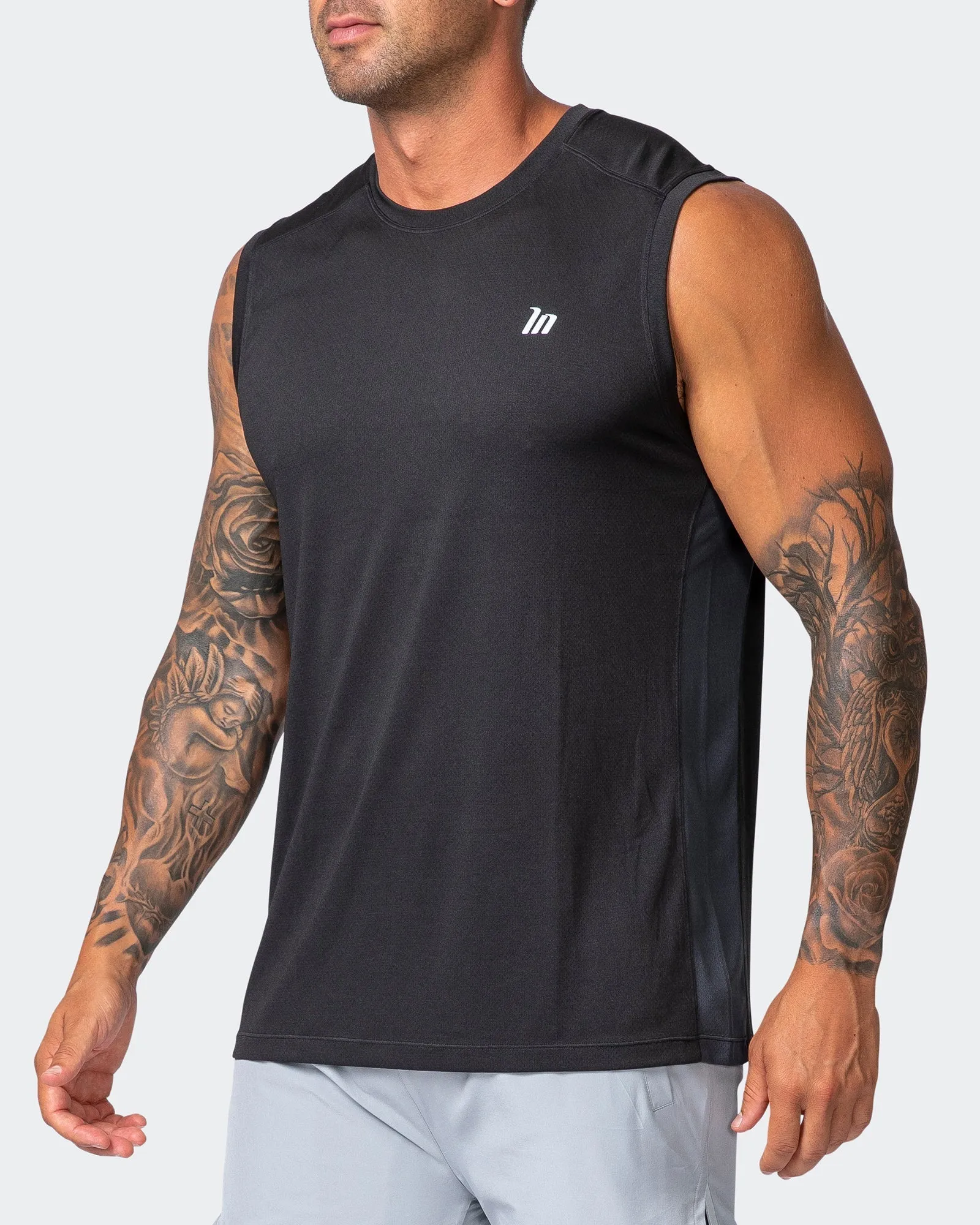 New Heights Running Tank - Black sold by Muscle Nation product image thumbnail 4