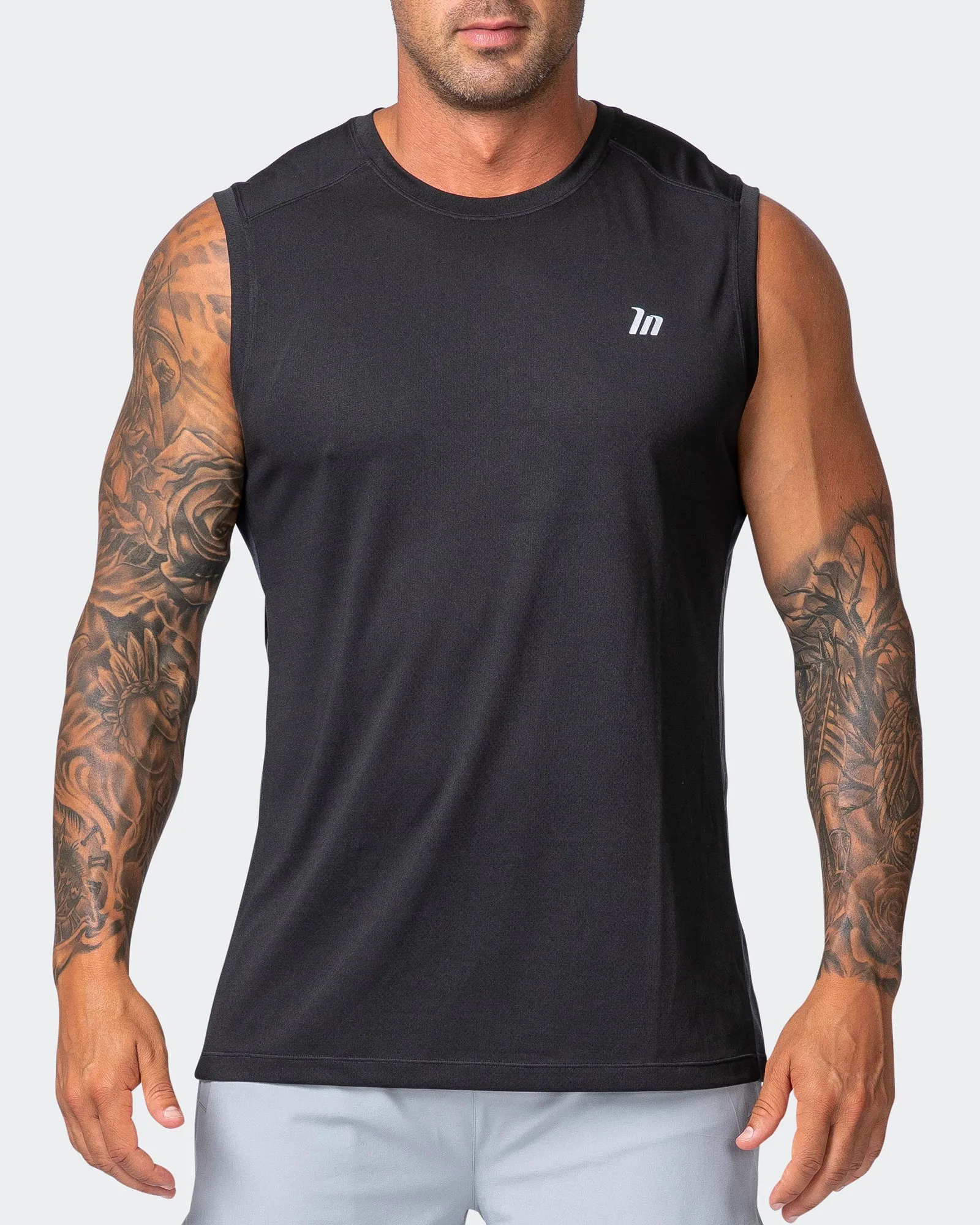 New Heights Running Tank - Black sold by Muscle Nation product image thumbnail 3