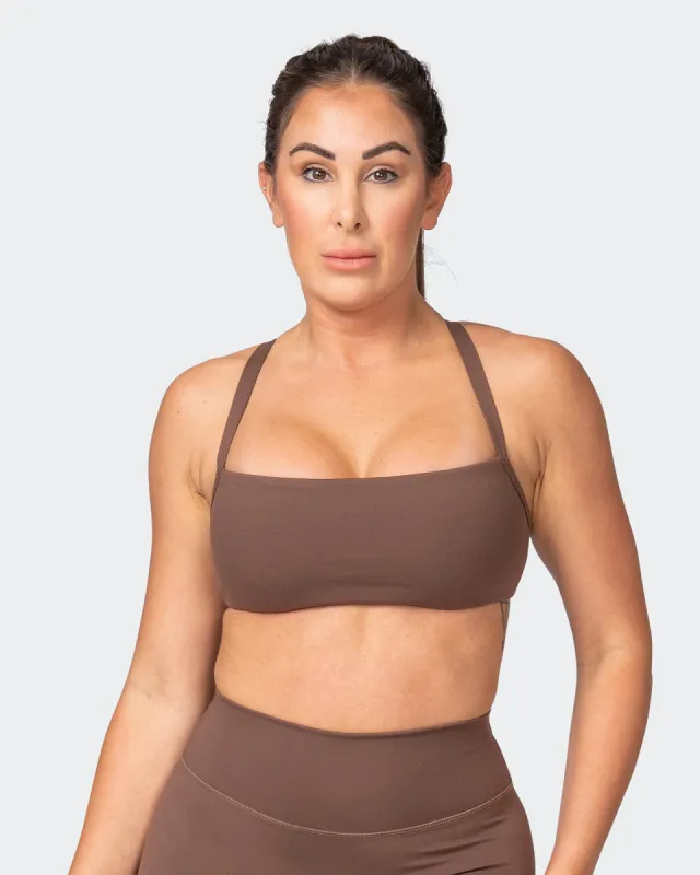 Paradise Bralette - Fudge sold by Muscle Nation