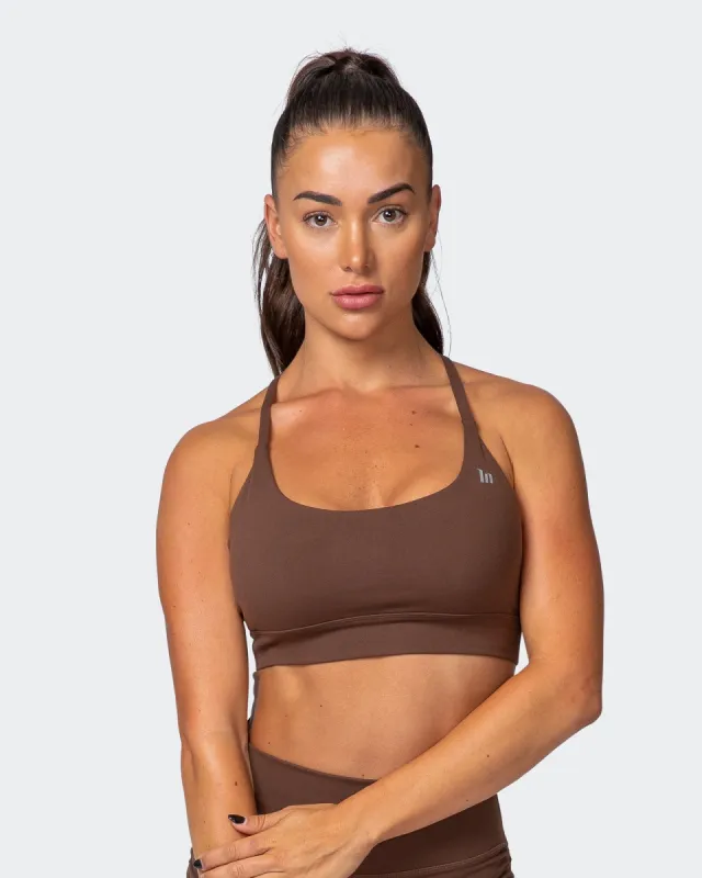 Braided Bralette - Chestnut sold by Muscle Nation
