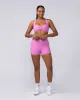 Lush Rib Bralette - Fondant Pink sold by Muscle Nation