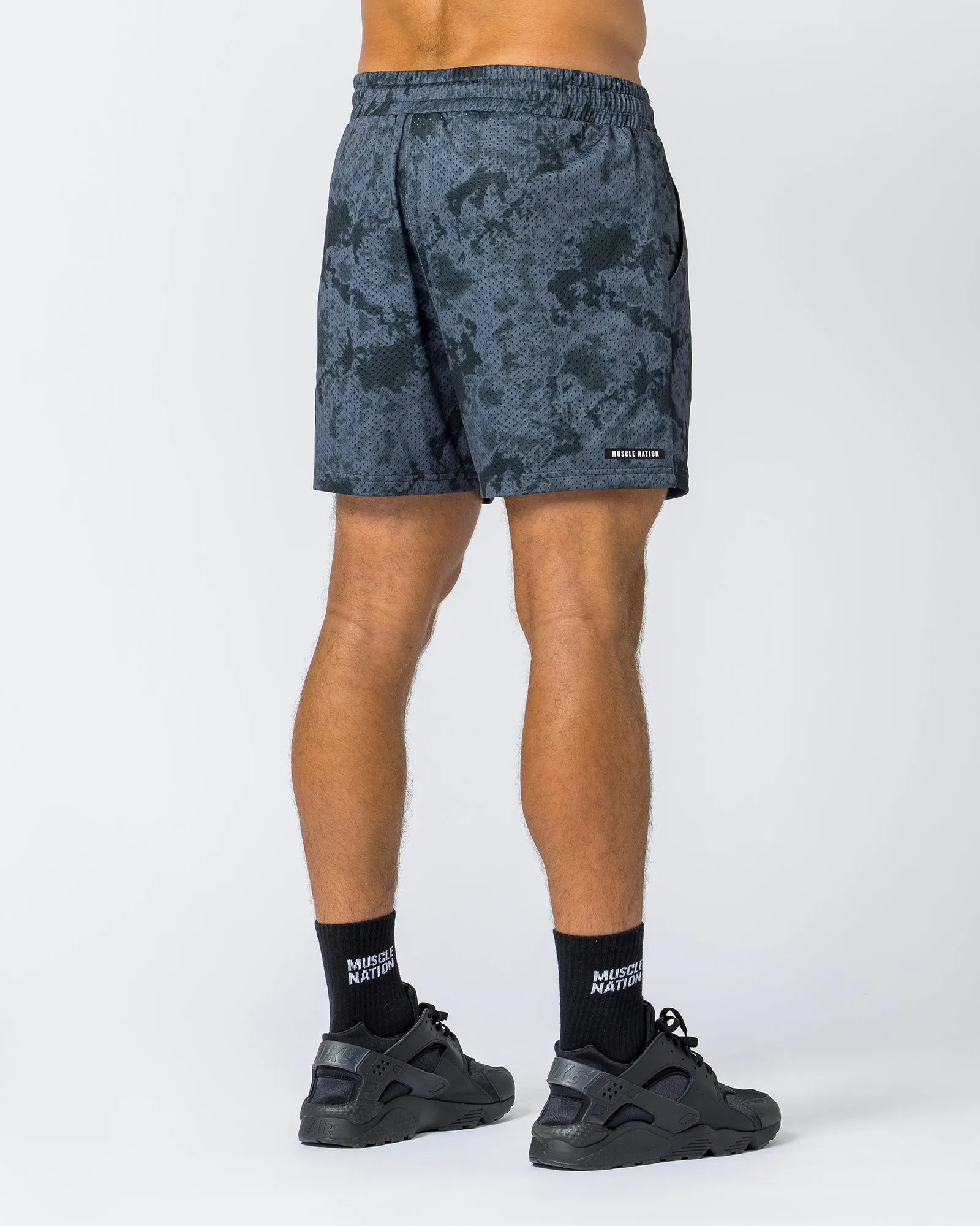 Lay Up 3.5" Shorts - Grey Sky High Print sold by Muscle Nation product image thumbnail 4