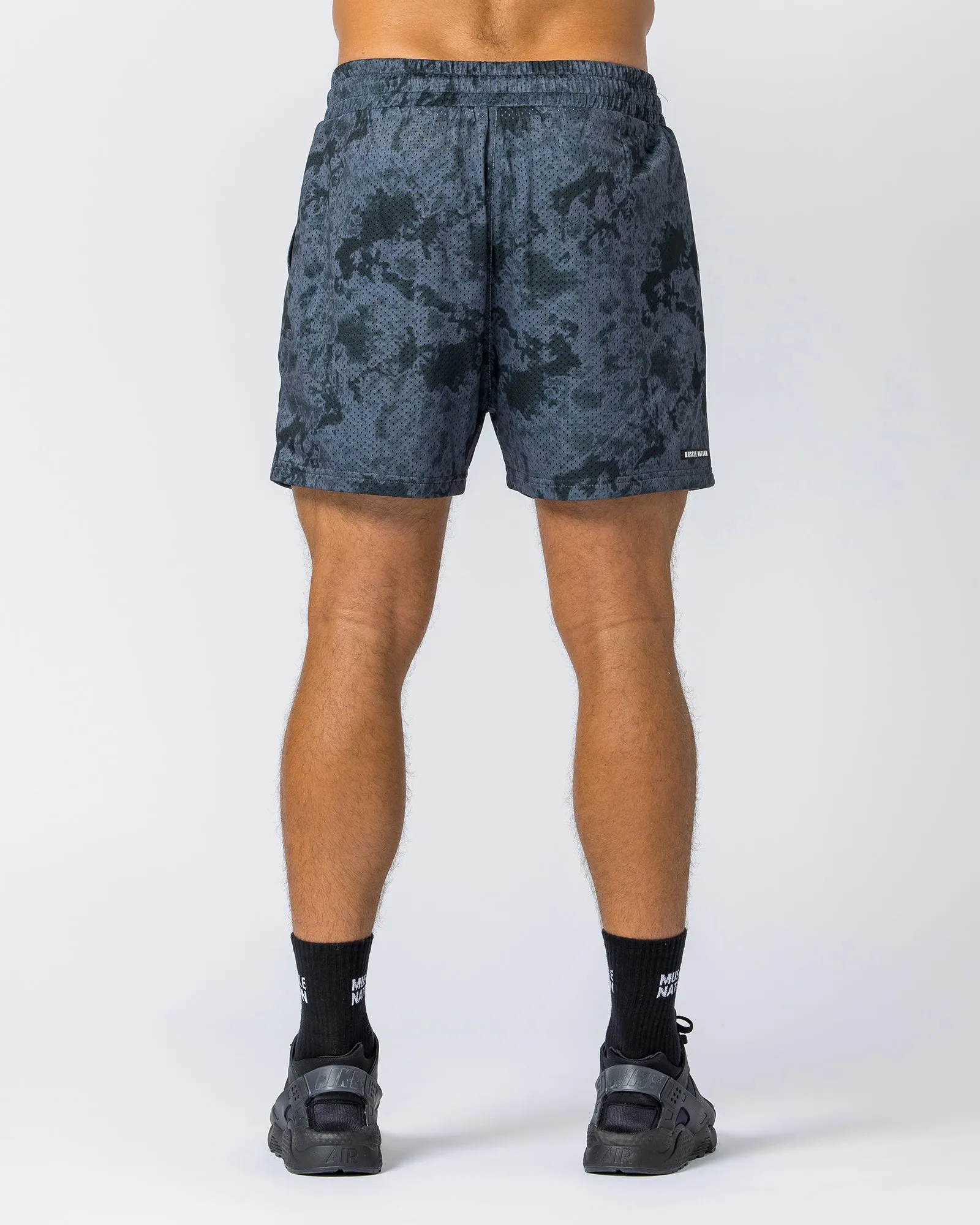 Lay Up 3.5" Shorts - Grey Sky High Print sold by Muscle Nation product image thumbnail 5