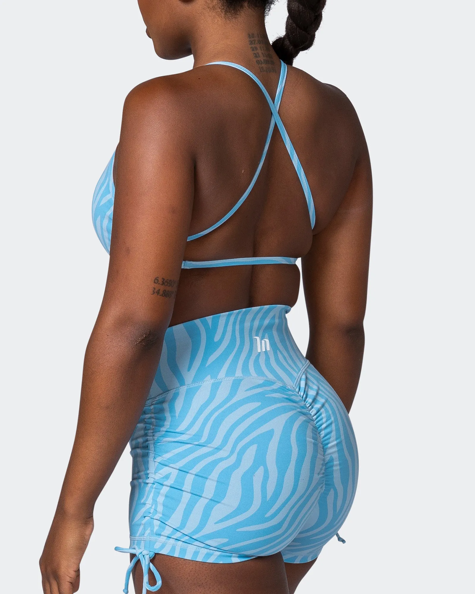 Essence Bralette - Alaska Zebra Print sold by Muscle Nation product image thumbnail 5