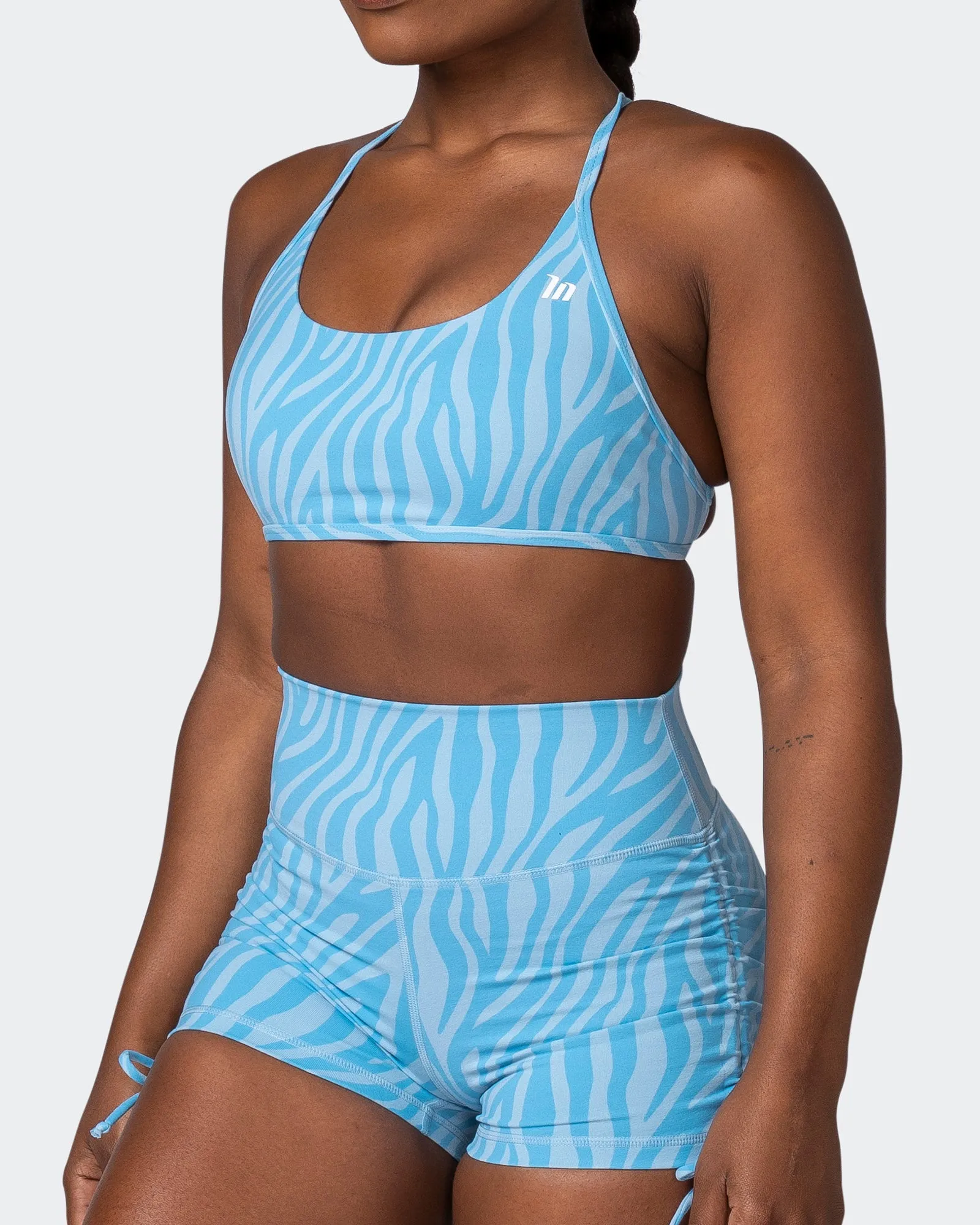 Essence Bralette - Alaska Zebra Print sold by Muscle Nation product image thumbnail 3