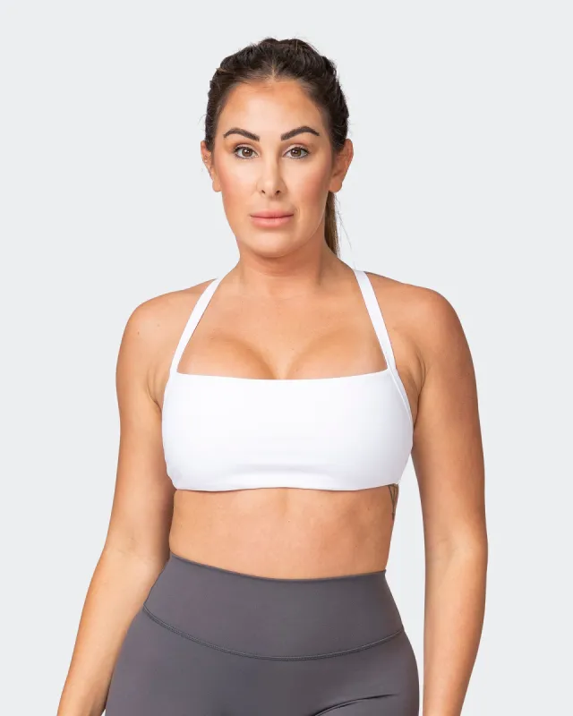 Paradise Bralette - White sold by Muscle Nation