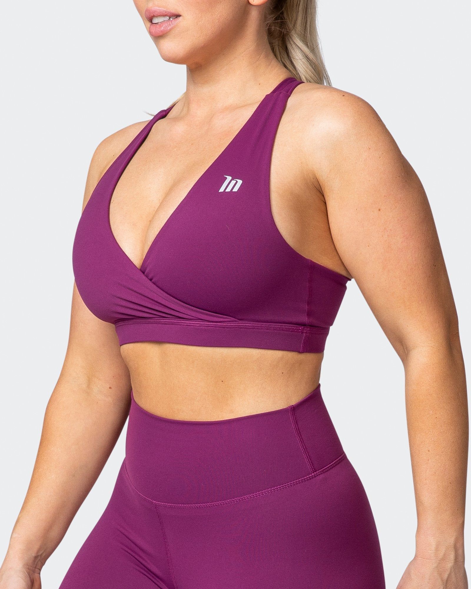 Force Bra - Boysenberry sold by Muscle Nation product image thumbnail 3