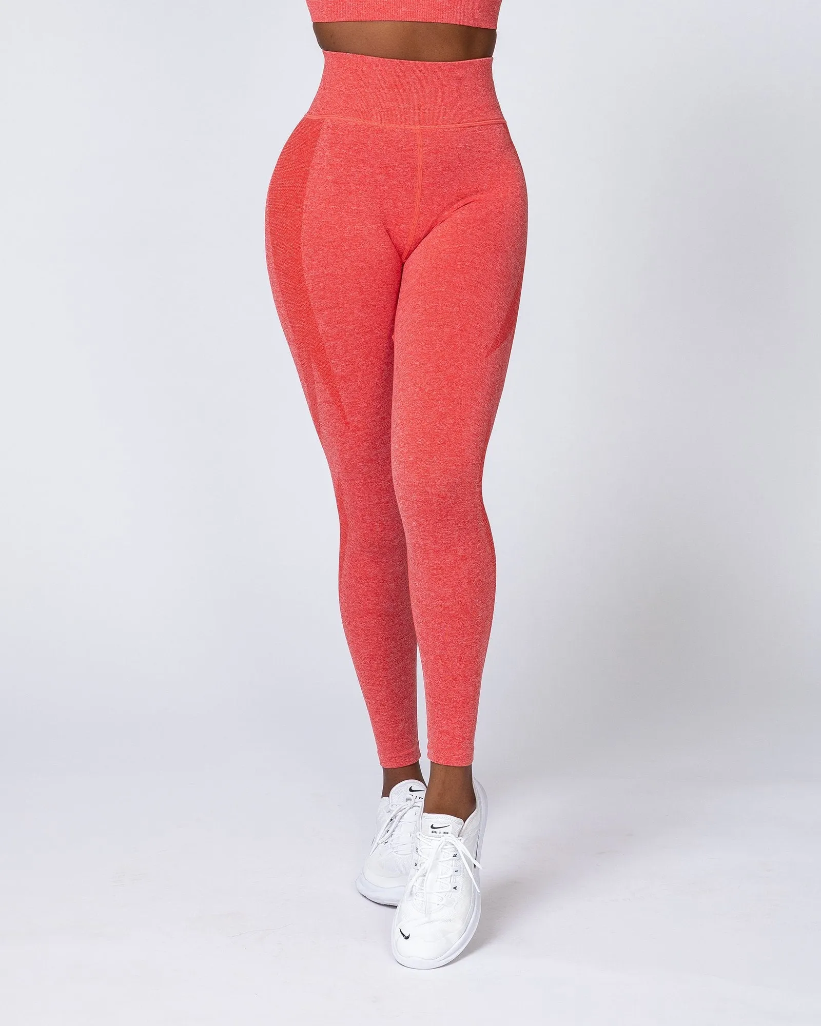 Shape Up Seamless Full Length Leggings - Poppy Marl sold by Muscle Nation product image thumbnail 4