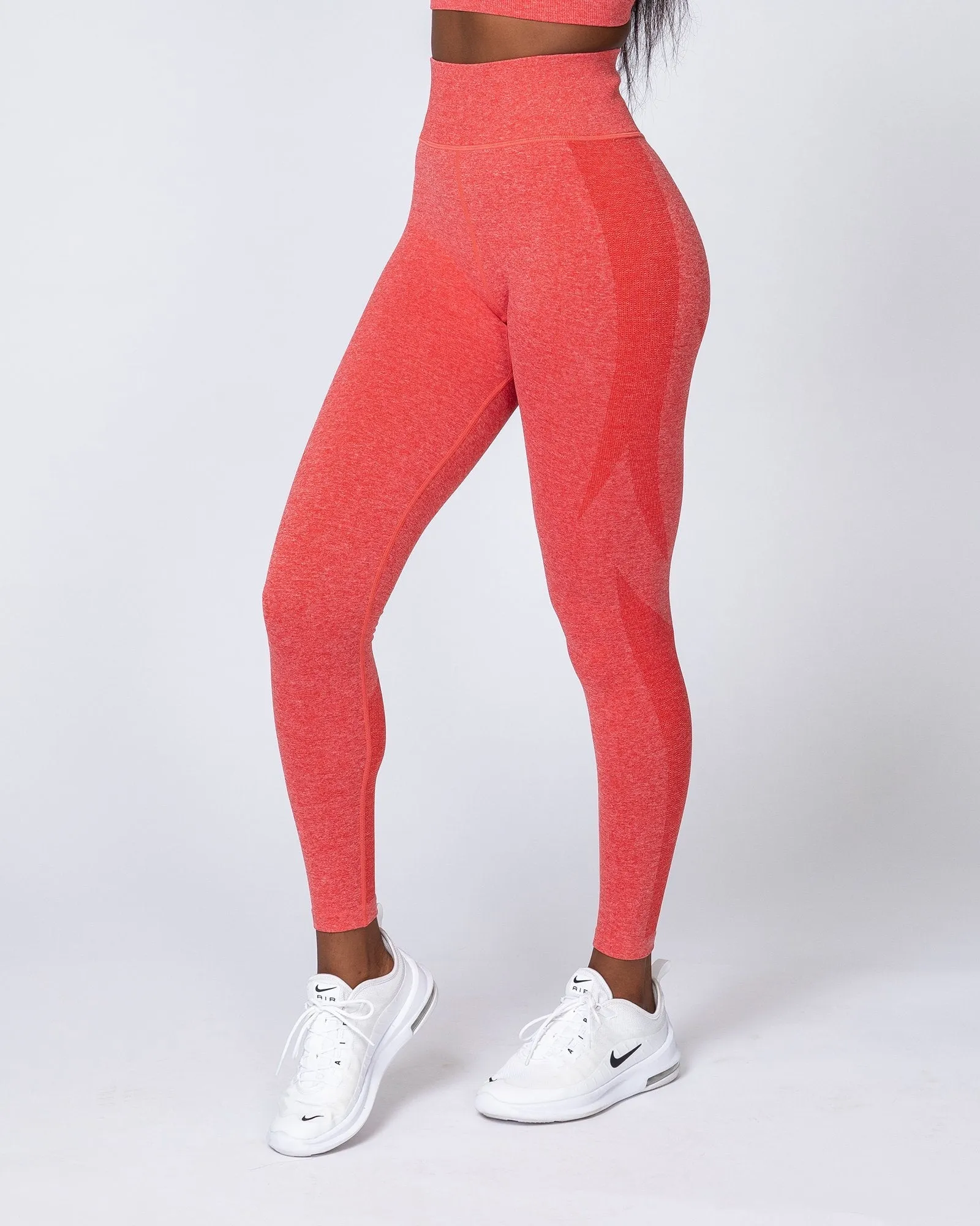 Shape Up Seamless Full Length Leggings - Poppy Marl sold by Muscle Nation product image thumbnail 5