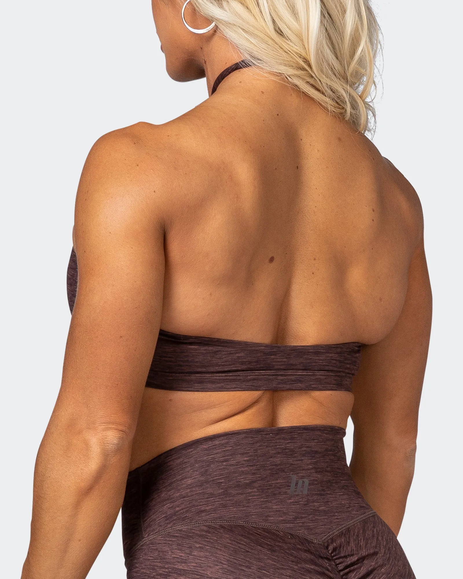 HBxMN Tranquil Bralette - Espresso Marl sold by Muscle Nation product image thumbnail 5