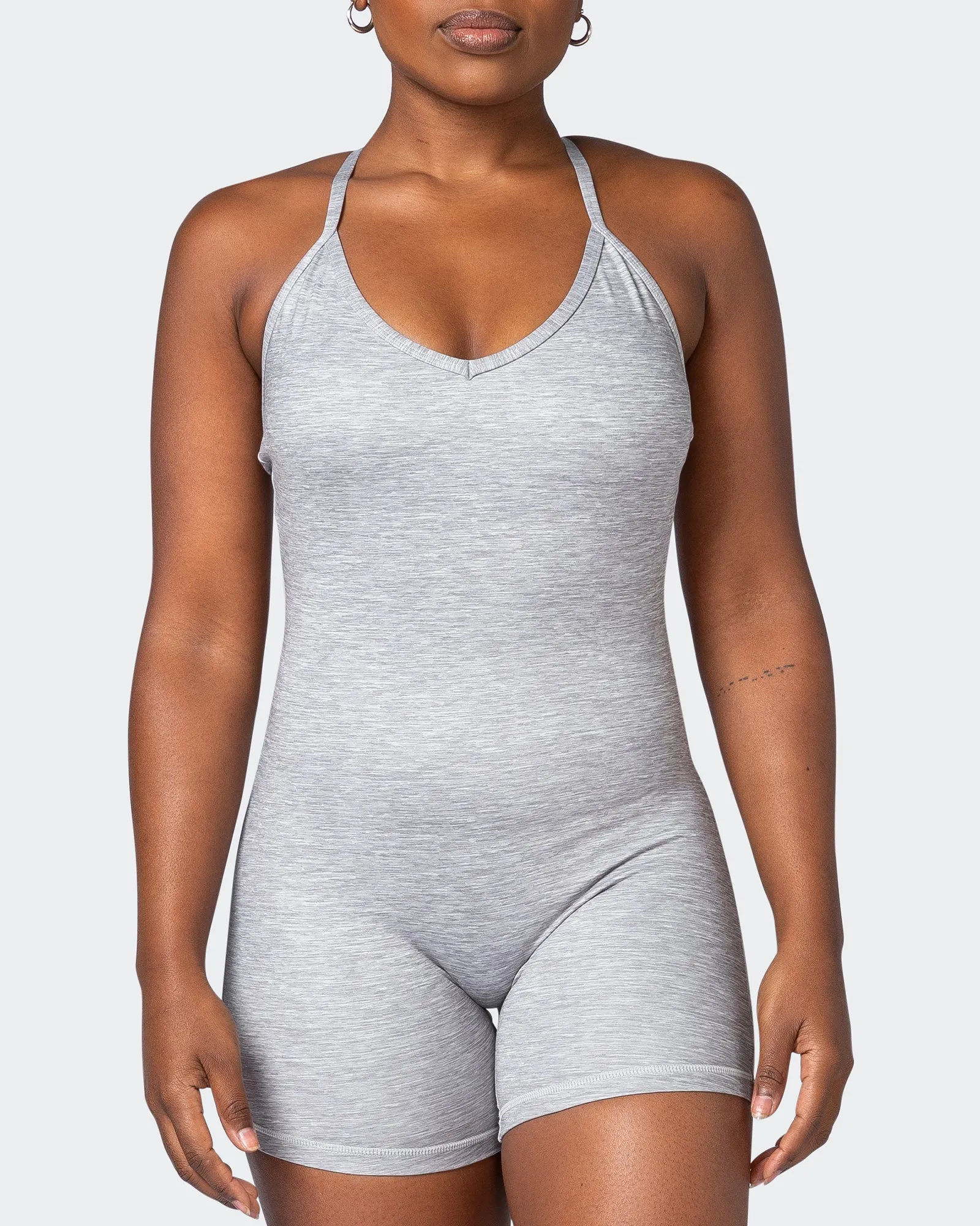 Game Changer One Piece - Quiet Grey Marl sold by Muscle Nation product image thumbnail 2