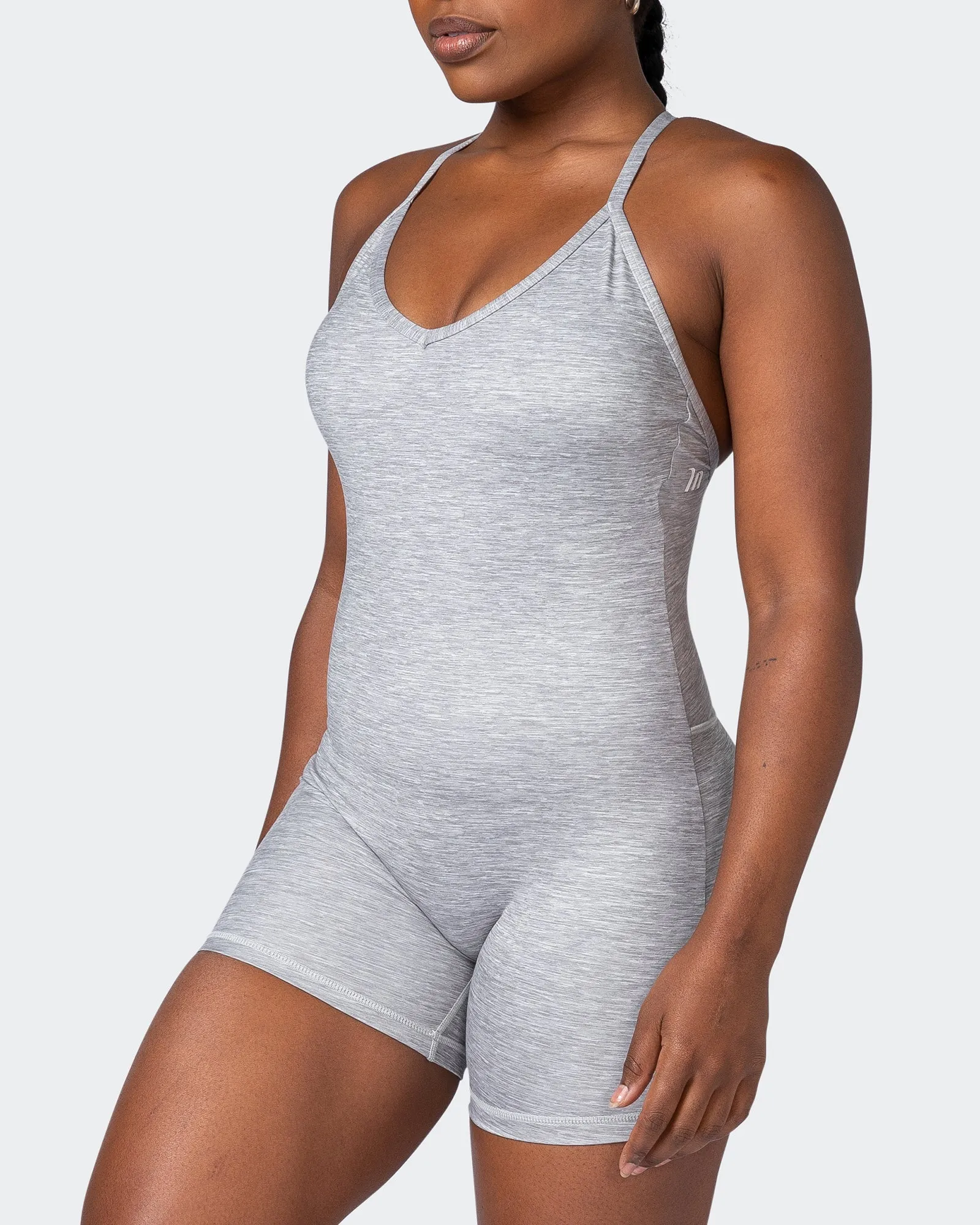 Game Changer One Piece - Quiet Grey Marl sold by Muscle Nation product image thumbnail 3