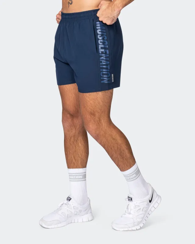 Function 4" Shorts - Navy sold by Muscle Nation