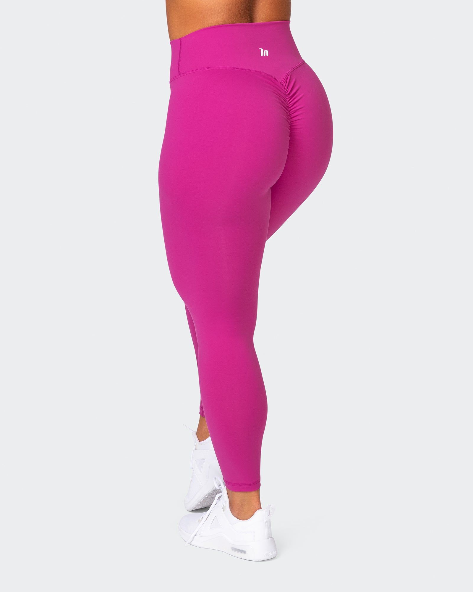 Signature Scrunch Ankle Length Leggings - Very Berry sold by Muscle Nation product image thumbnail 5