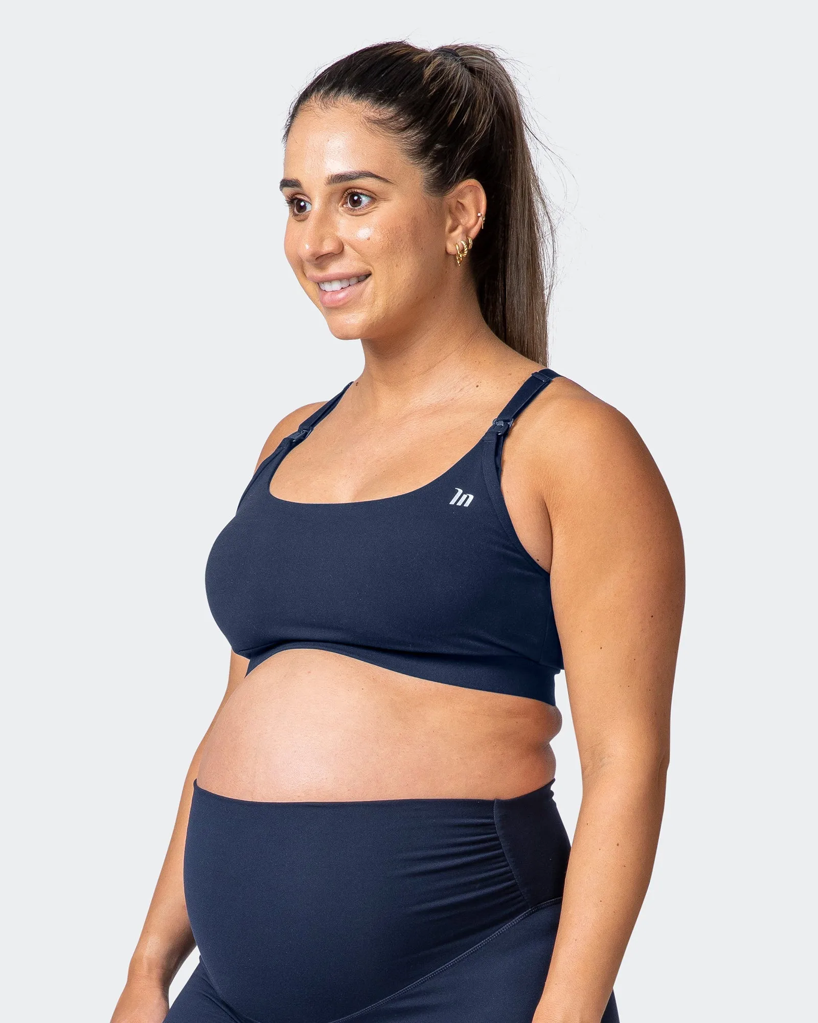 MN Everyday Maternity Bra - Navy sold by Muscle Nation product image thumbnail 4