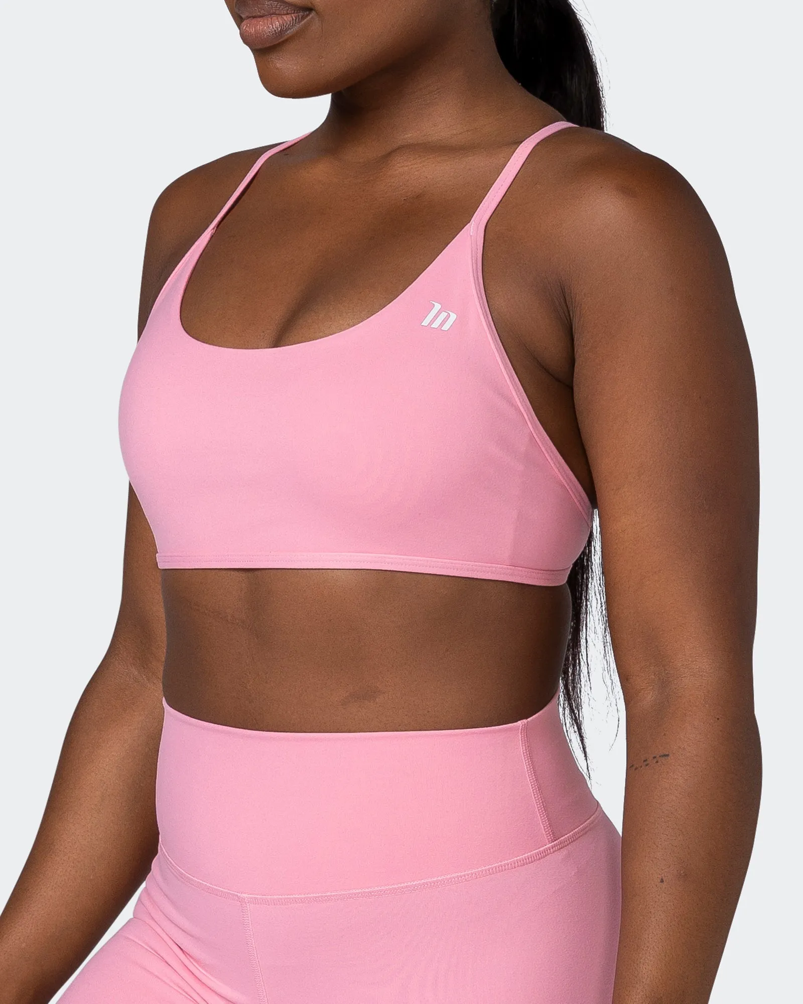 Essence Bralette - Strawberry Pink sold by Muscle Nation product image thumbnail 3