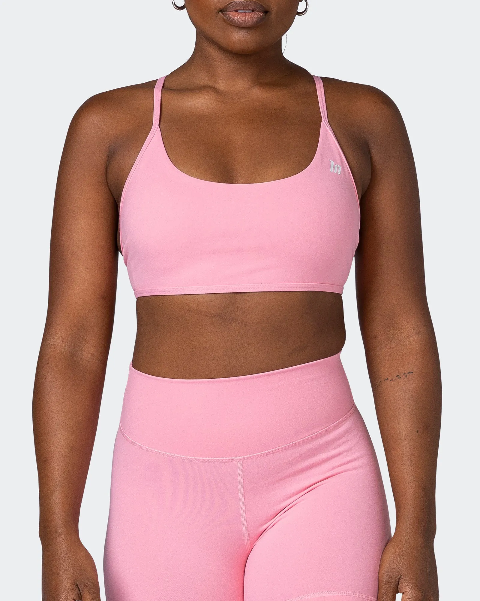 Essence Bralette - Strawberry Pink sold by Muscle Nation product image thumbnail 2