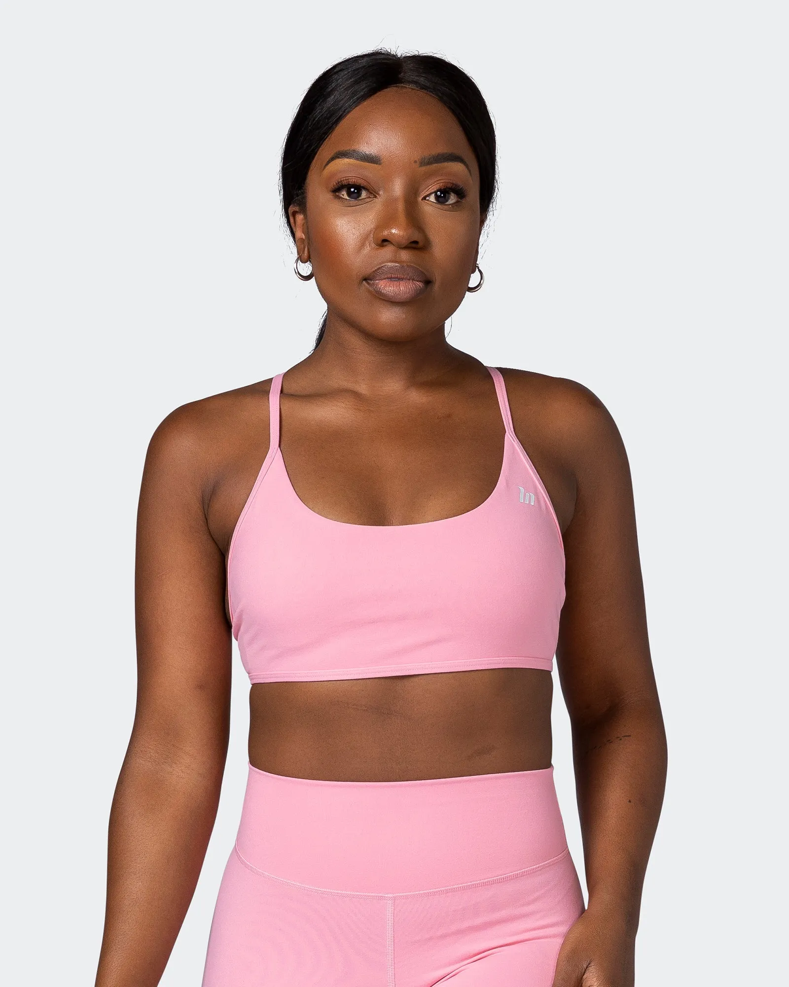 Essence Bralette - Strawberry Pink sold by Muscle Nation