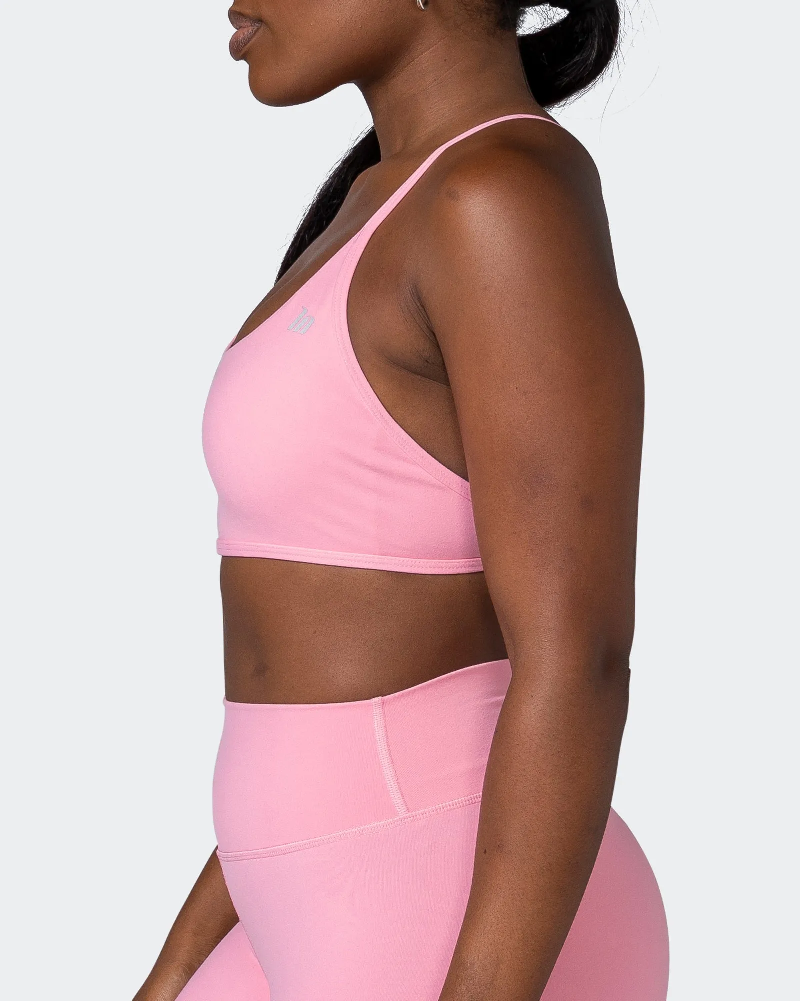 Essence Bralette - Strawberry Pink sold by Muscle Nation product image thumbnail 4