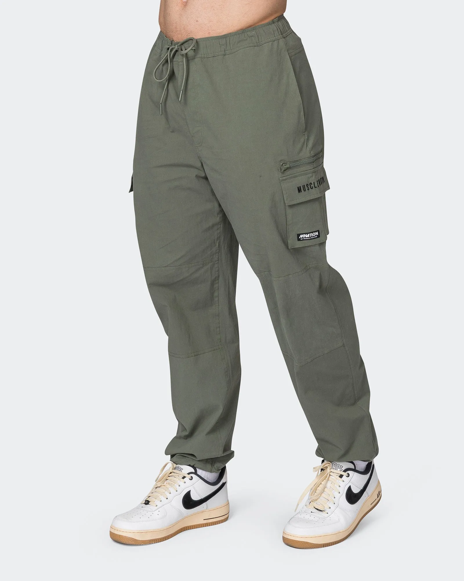 Mens Cargo Pants - Boa Green sold by Muscle Nation product image thumbnail 3