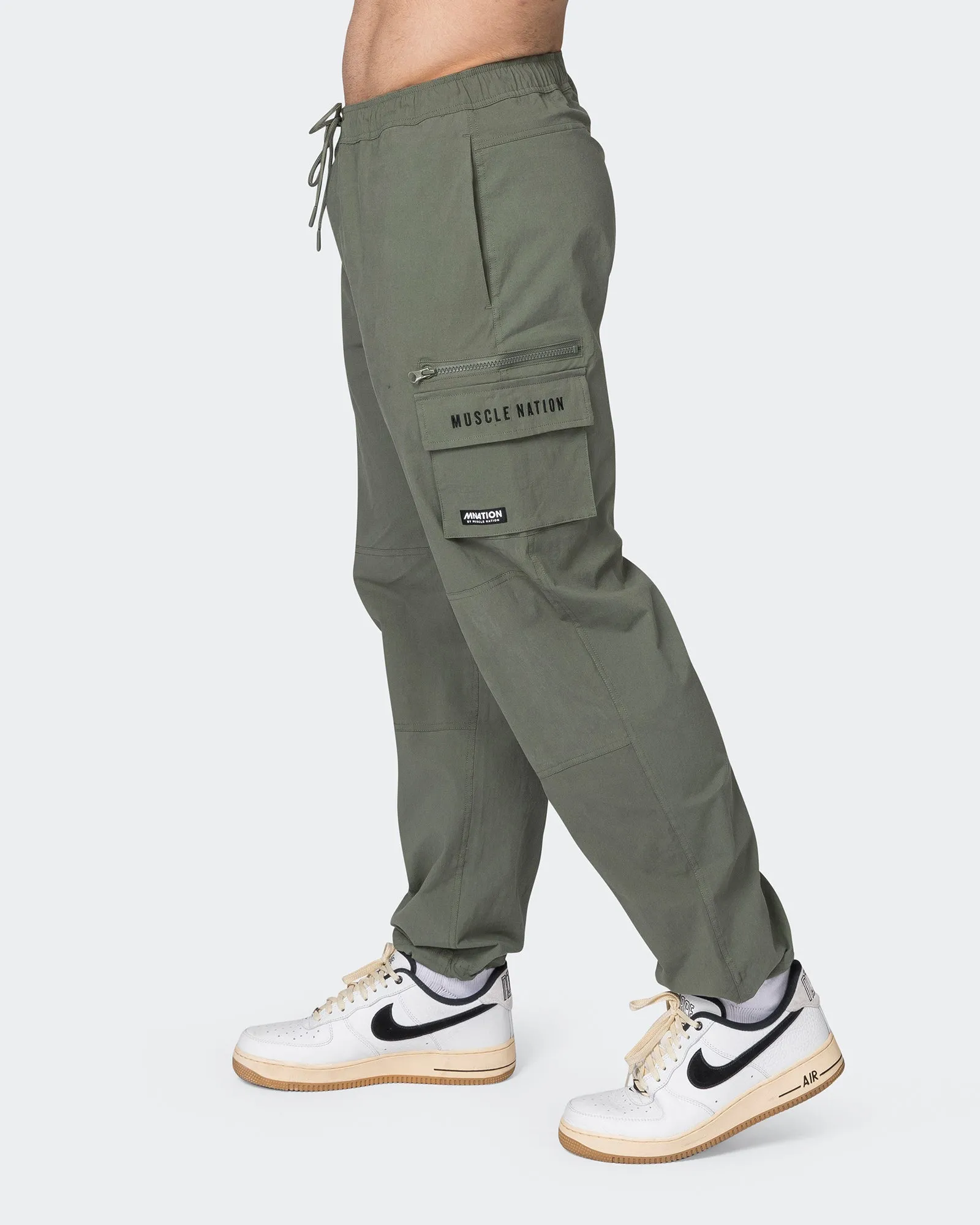 Mens Cargo Pants - Boa Green sold by Muscle Nation product image thumbnail 4